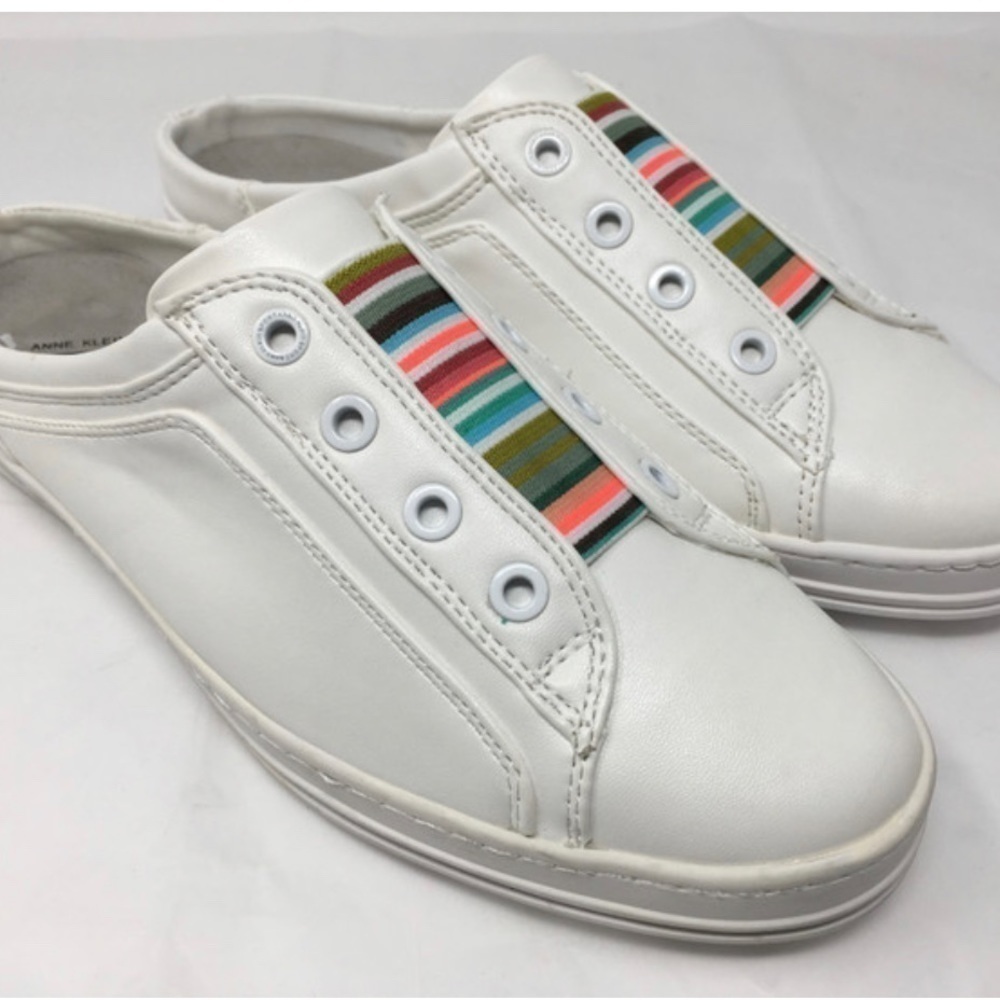 𝅺ANNE Klein AK Sport Slip-on Mule Tennis Shoes 8.5 & 7.5 NWOT